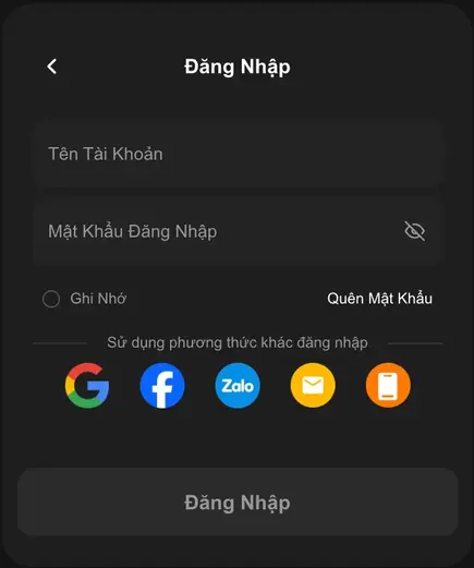 Đăng ký tài khoản VSBET